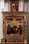 Giovanni Bellini Pesaro Altarpiece Spain oil painting artist